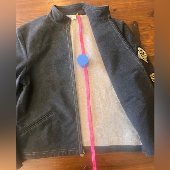 Vintage St. Johns sport gray long sleeve jacket medium pants size 12 military - Picture 14 of 16